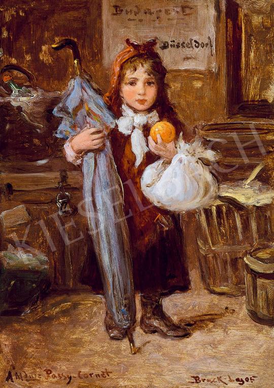 For sale Bruck, Lajos - Girl with Orange 's painting