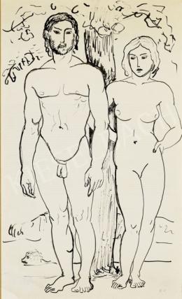  Kernstok, Károly - Adam and Eve 