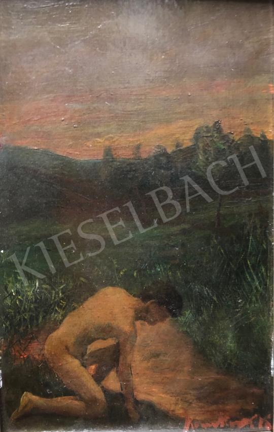  Kernstok Károly - Nárcisz festménye