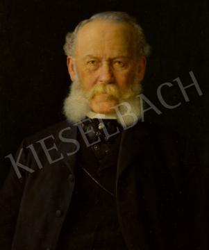  Kaufmann Izidor -  A bankár festménye