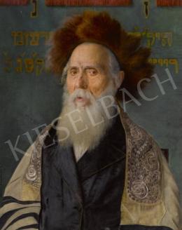  Kaufmann Izidor - Rabbi portré 