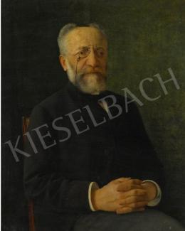  Kaufmann, Izidor - Portrait of a seated Viennese Gentleman 