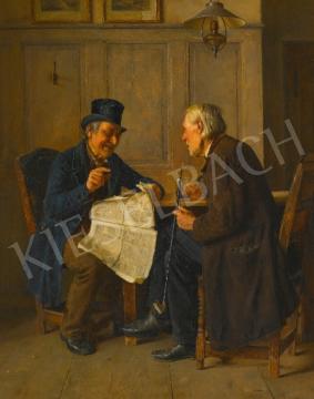 Kaufmann, Izidor - The Day's News painting