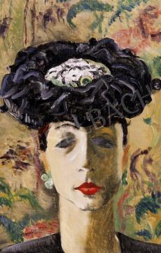  Vörös, Géza - Lady in a Hat | 6th Auction auction / 31 Lot