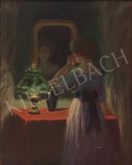 Unknown painter - In front of the mirror 