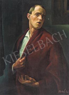  Patkó, Károly - Self-Portrait, 1921 painting
