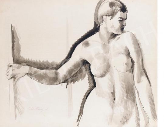  Molnár C., Pál - Nude Study, 1924 painting