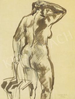 Szabó Ákos - Női hátakt, 1955 