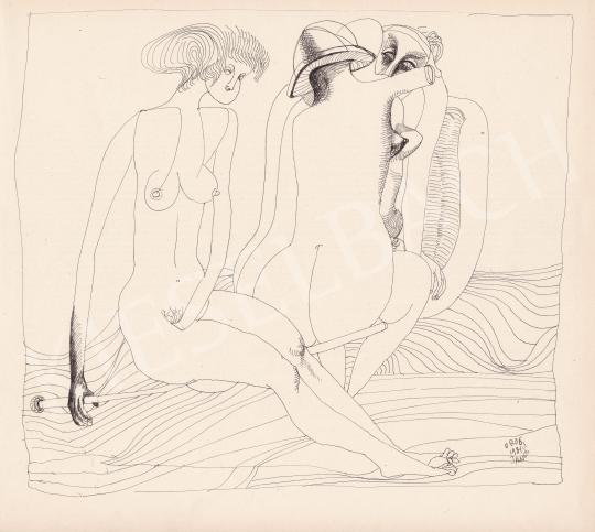 For sale Orosz, János - Three Graces, 1981 's painting