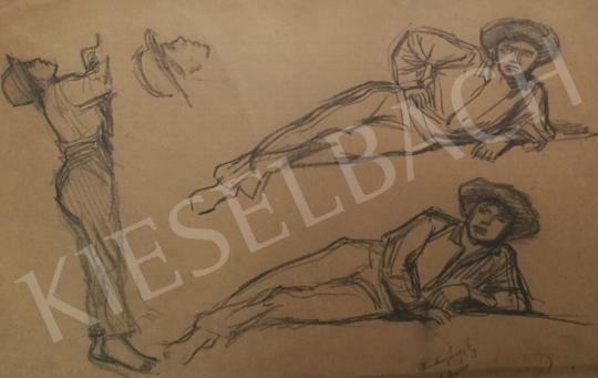 For sale  Mednyánszky, László - Study 's painting