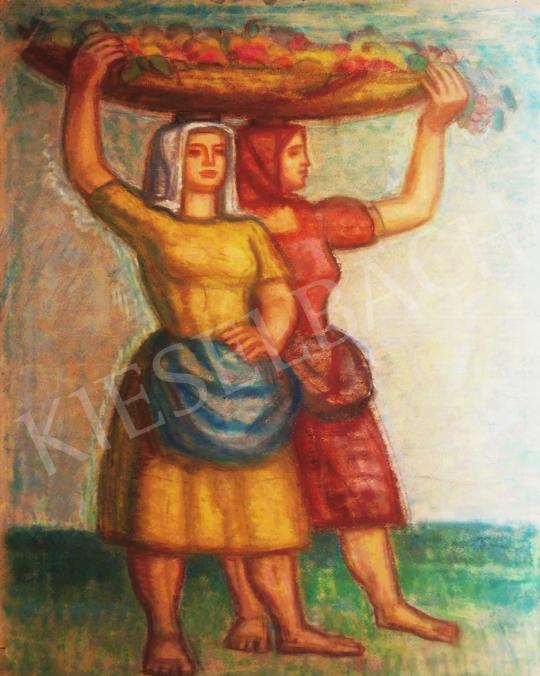 For sale  Vén, Emil - Fruit Pickers, 1950 's painting