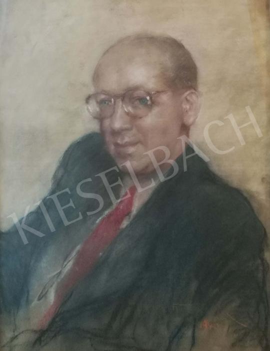 For sale  Fried, Pál - Litterateur (Red Tie), 1940 's painting