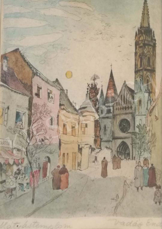 Vadász Endre - Mátyás templom festménye