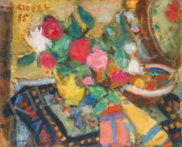  Czóbel, Béla - Still Life with Coloured Flowers, 1955 