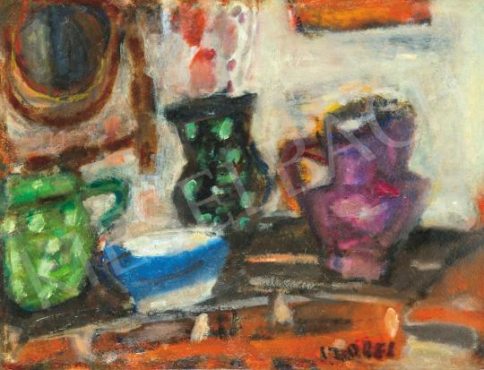  Czóbel, Béla - Studio Still Life, 1930s painting