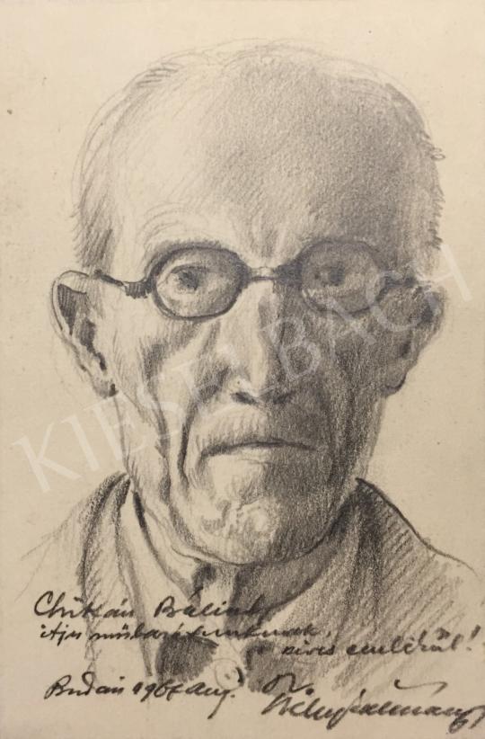 Tichy, Kálmán - Self-Portrait, 1967 painting