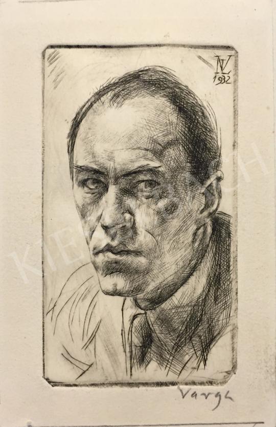 Eladó  Varga Nándor Lajos - Önarckép, 1932 festménye