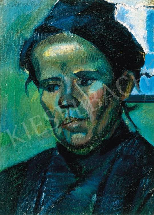 For sale  Kmetty, János - Cubist Head, early 1910s 's painting