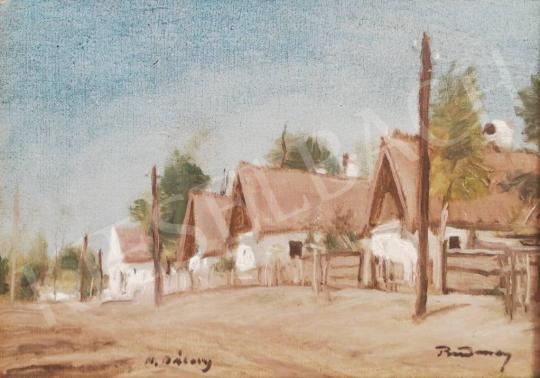 For sale  Rudnay, Gyula - Village Street Scene 's painting