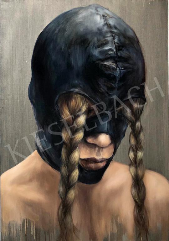  Verebics,Ágnes - Braided Eyes, 2020 painting