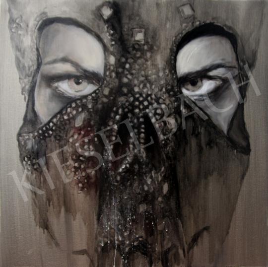  Verebics,Ágnes - Skull Mask, 2020 painting