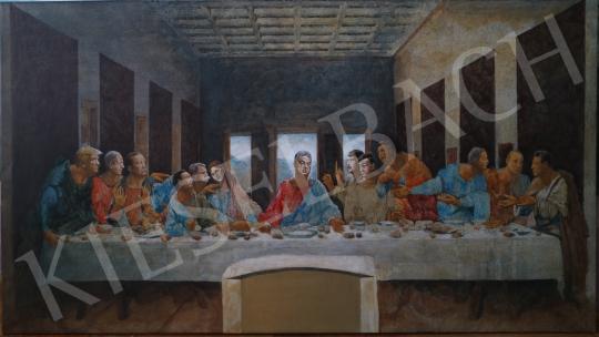  drMáriás - The Last Supper before the Epidemic Situation in Leonardo's Atelier, 2020 painting