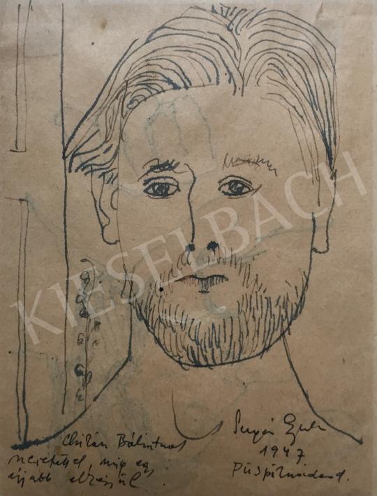 For sale  Sugár, Gyula - Self-Portrait,1947 's painting