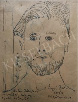  Sugár, Gyula - Self-Portrait,1947 