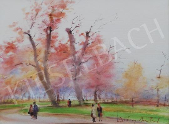 For sale Diósy, Antal (Dióssy Antal) - Autumn Mood (Detail of Margaret Island) 's painting