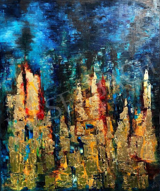 For sale  Náray Tamás -  Towers of Babel 's painting