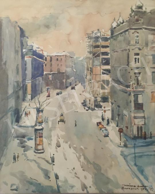 For sale  Kássa, Gábor - Budapest Grand Boulevard, 1952 's painting