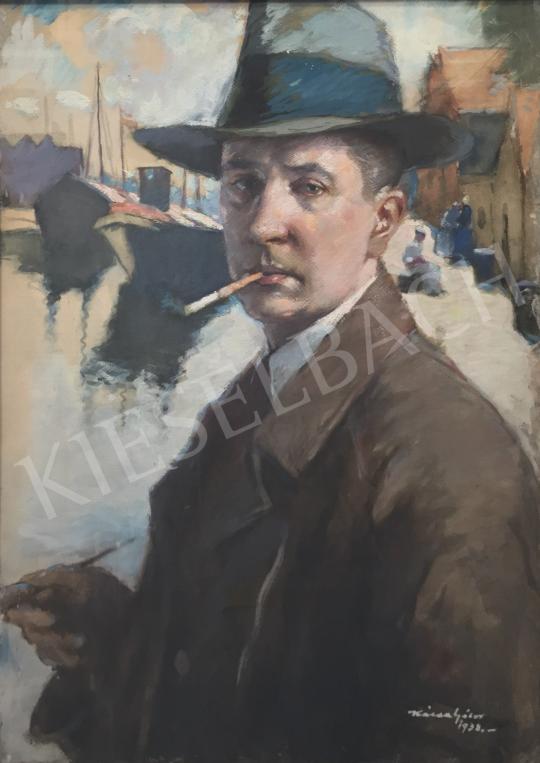 For sale  Kássa, Gábor - Self-Portrait  in Dutch Harbor, 1938, 1938 's painting