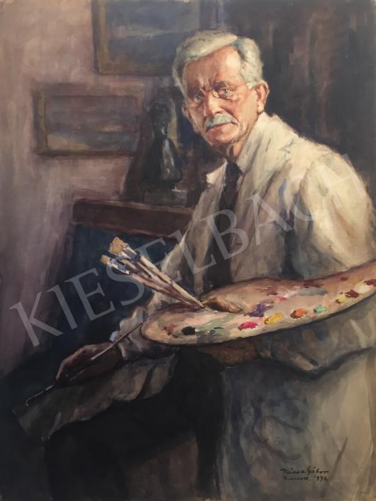 For sale  Kássa, Gábor - Portrait of Jenő Kárpáthy 's painting