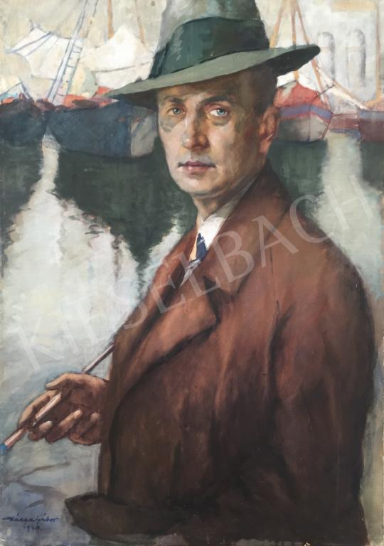 For sale  Kássa, Gábor - Self Portrait with Sailing Boats 's painting