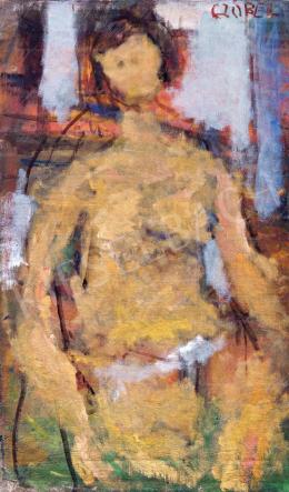  Czóbel, Béla - Woman Nude in Interior 