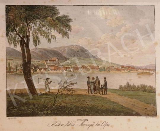 For sale  Kunike, Adolph Friedrich - The Former Schmidt Castle, seen from the Pest Side, on a Hill above Óbuda 's painting