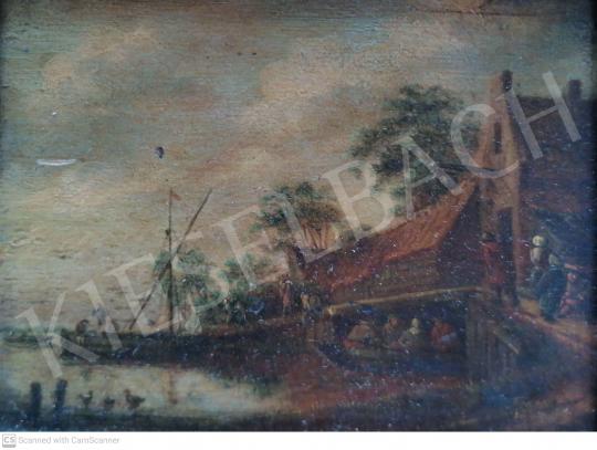 For sale Unknown painter - In Dutch Port, 1673 's painting