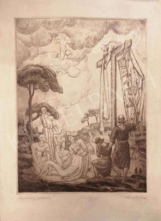 For sale  Kmetty, János - Deposition from the Cross,1920 's painting