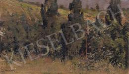 Basch, Árpád - Summer View with Alley 