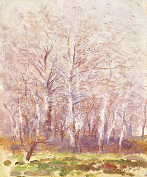  Mednyánszky, László - Poplars (Morning Lights) | 64st Autumn Auction auction / 16 Lot