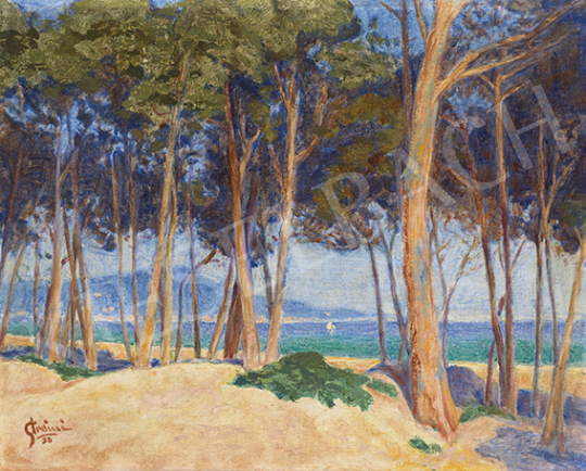  Strémi, József - French Coast (Cote d'Azur), 1938 | 64st Autumn Auction auction / 20 Lot