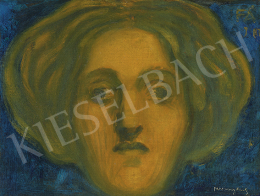  Ferenczy, Károly - Secession (Woman Head), 1894 