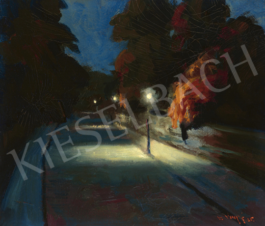 Vaszkó, Ödön - Evening Mood (Gellért Hill), 1925 | 64st Autumn Auction auction / 32 Lot