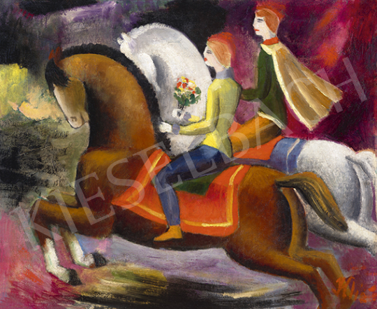 Klie, Zoltán - Riders (Dream, Love), the second half of the 1920's | 64st Autumn Auction auction / 40 Lot