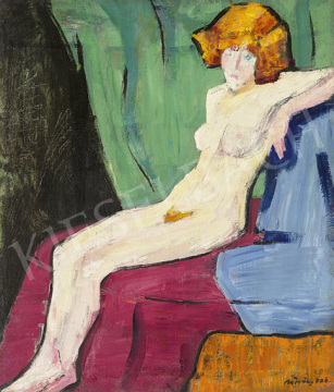  Móricz, Margit, - Red Nude, 1926 | 64st Autumn Auction auction / 57 Lot