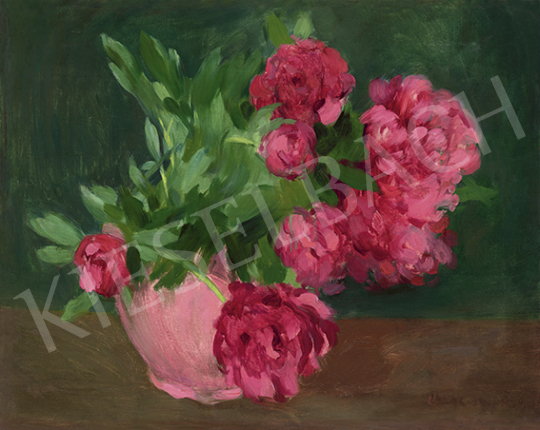  Vaszary, János - Peonies, c. 1905 | 64st Autumn Auction auction / 74 Lot