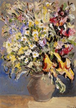 Schéner, Mihály - Still Life with Yellow Lillies 