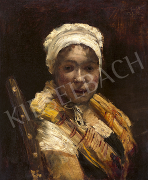  Norbert, Gœneutte - White Cap Girl, 1881 | 64st Autumn Auction auction / 80 Lot