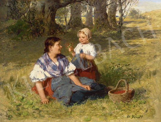 Böhm, Pál - Sisters (Strawberry Pickers) | 64st Autumn Auction auction / 83 Lot