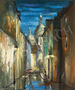 Corini, Margit - Parisian Street | 64st Autumn Auction auction / 91 Lot